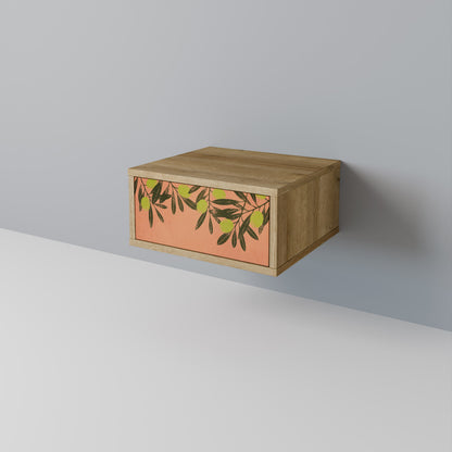 JUICY OLIVES Comodino in Effetto Rovere