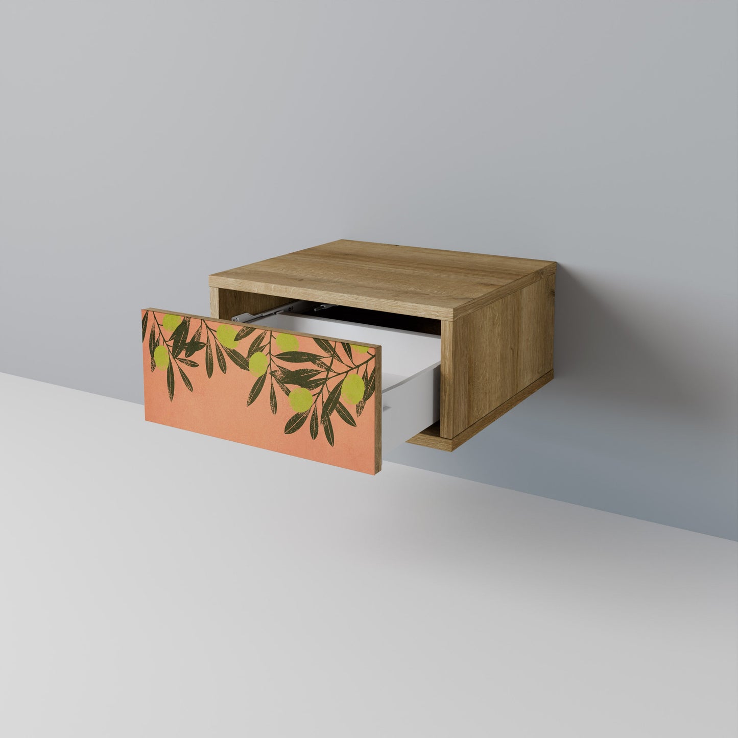 JUICY OLIVES Comodino in Effetto Rovere