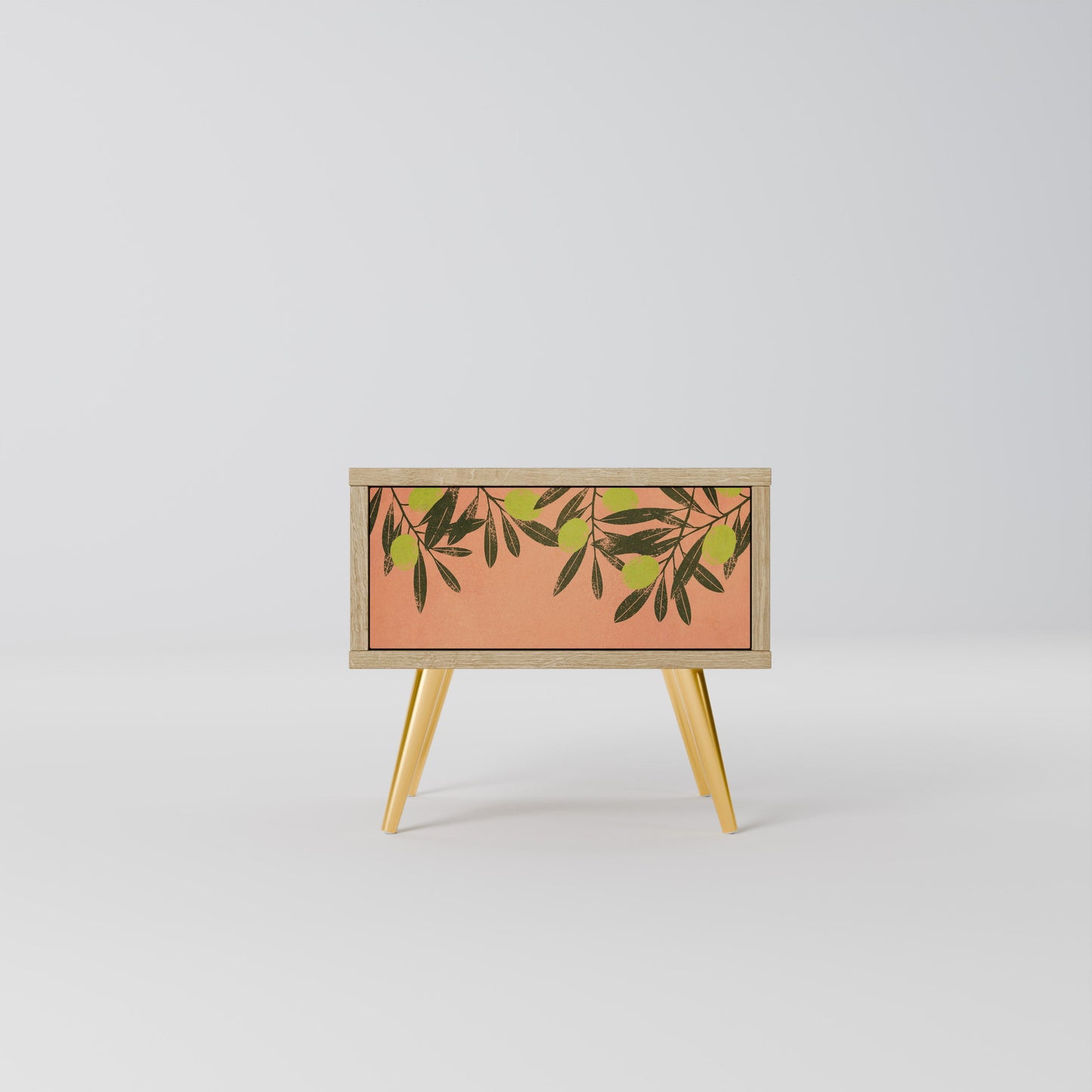 JUICY OLIVES Comodino in Effetto Rovere