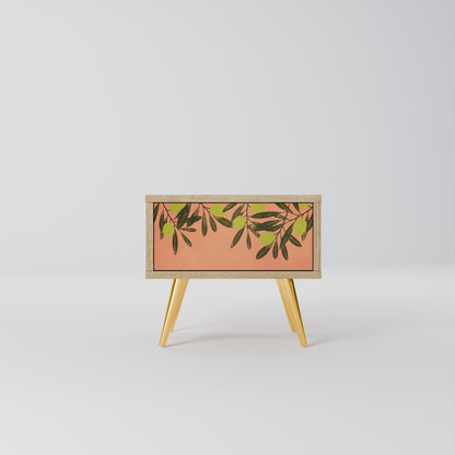 JUICY OLIVES Comodino in Effetto Rovere