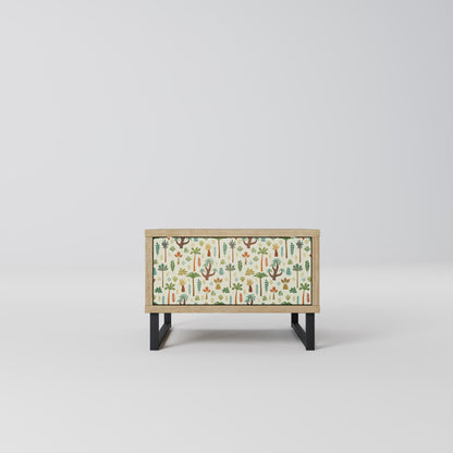 PALM SPRING Comodino in Effetto Rovere