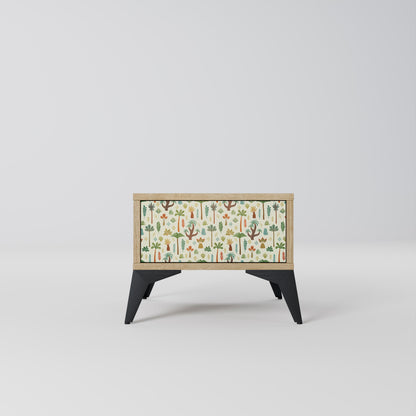 PALM SPRING Comodino in Effetto Rovere