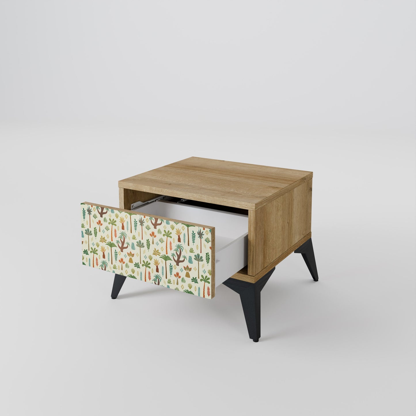 PALM SPRING Comodino in Effetto Rovere