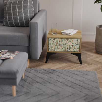 PALM SPRING Comodino in Effetto Rovere