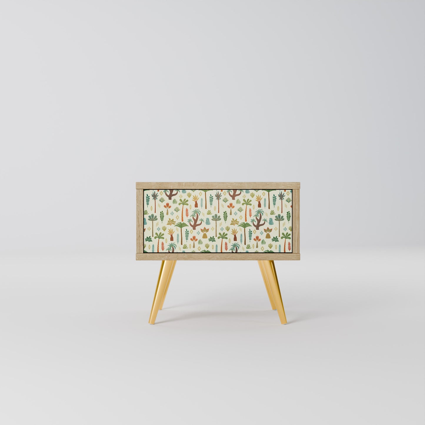 PALM SPRING Comodino in Effetto Rovere