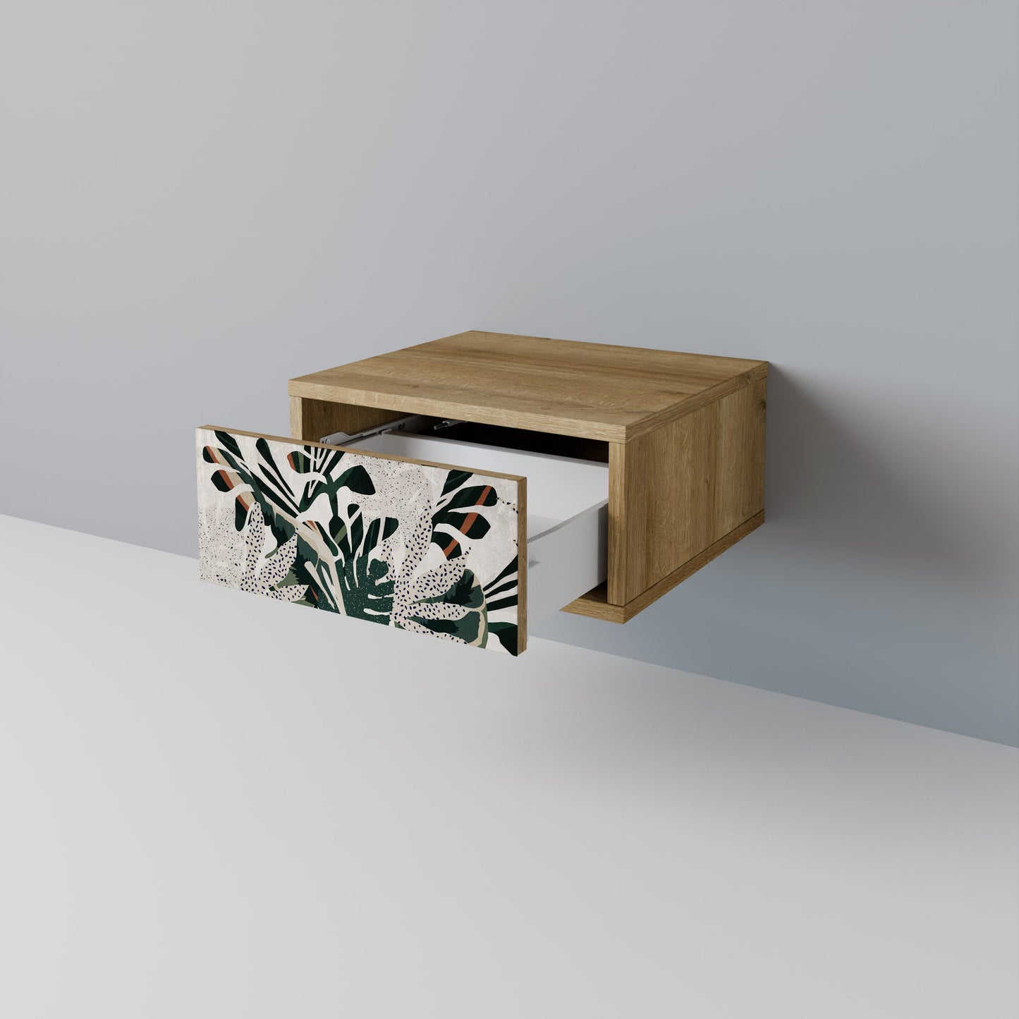 VERDURE FORMATION Nightstand in Oak Effect