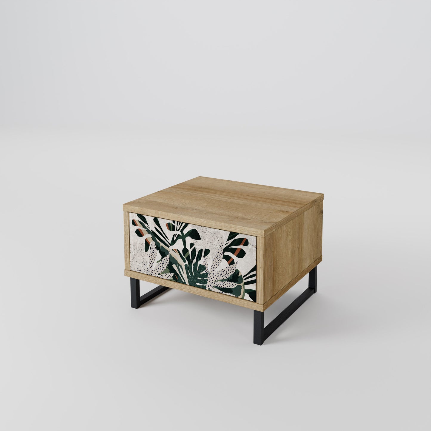 VERDURE FORMATION Nightstand in Oak Effect