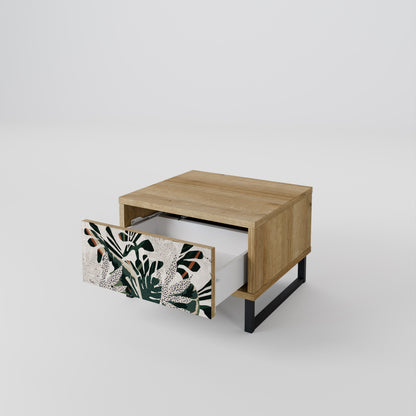 VERDURE FORMATION Nightstand in Oak Effect