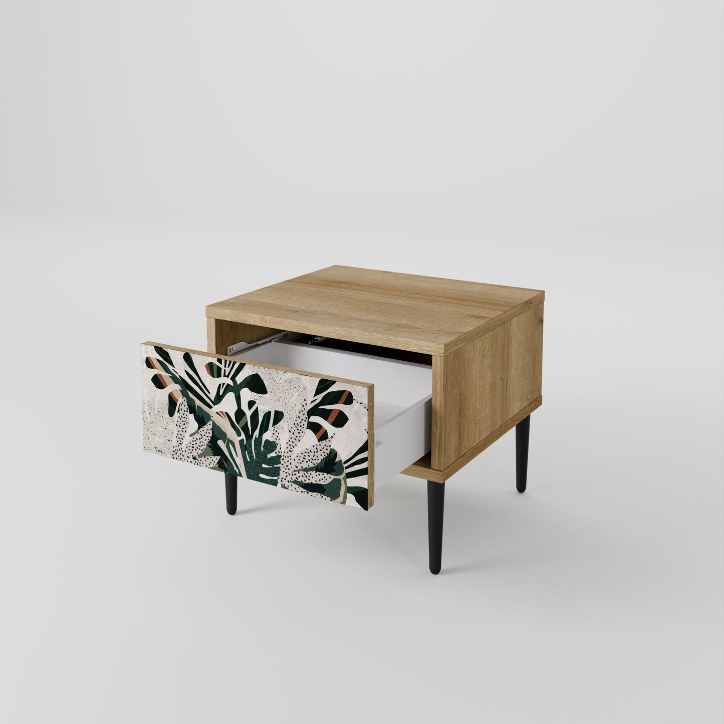 VERDURE FORMATION Nightstand in Oak Effect