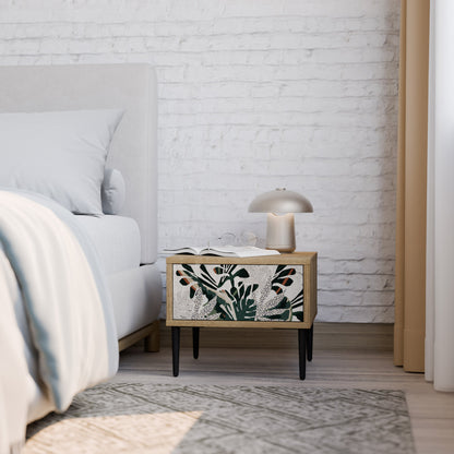 VERDURE FORMATION Nightstand in Oak Effect