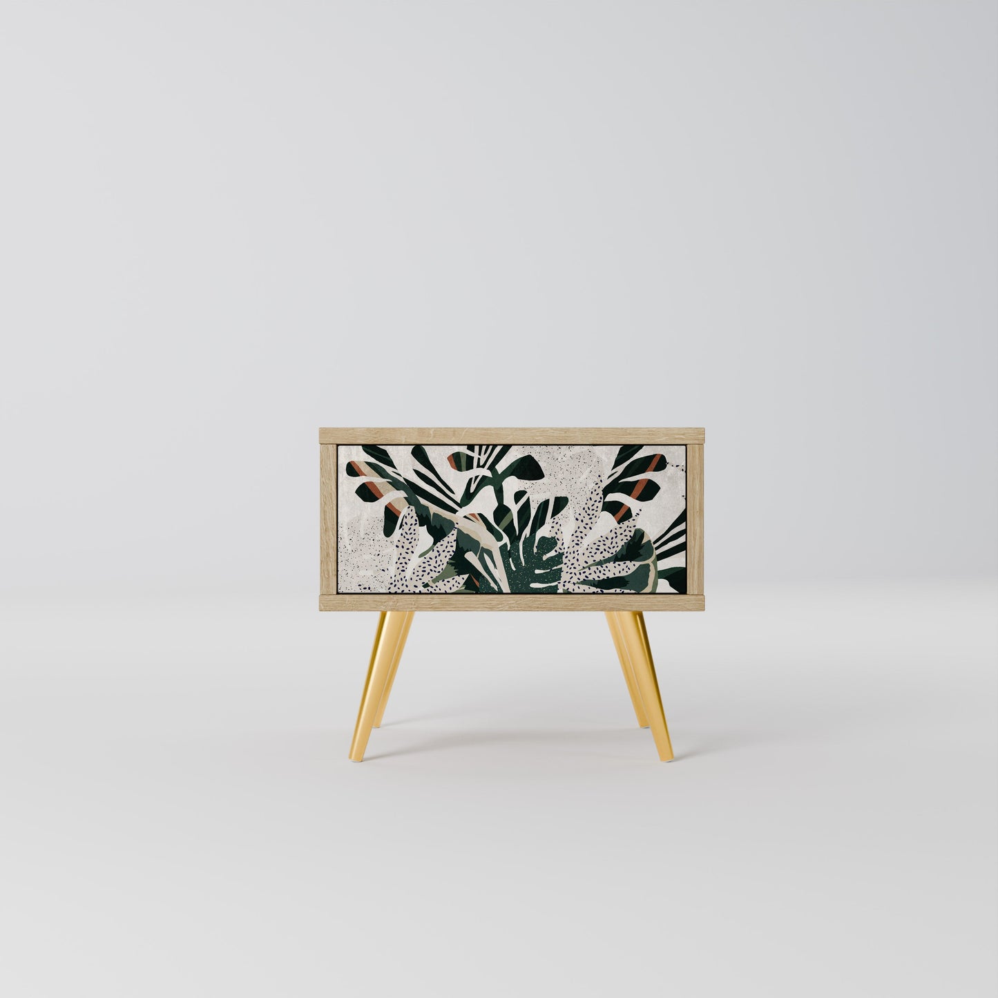 VERDURE FORMATION Nightstand in Oak Effect