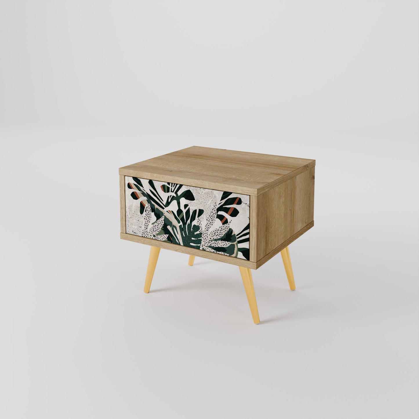 VERDURE FORMATION Nightstand in Oak Effect