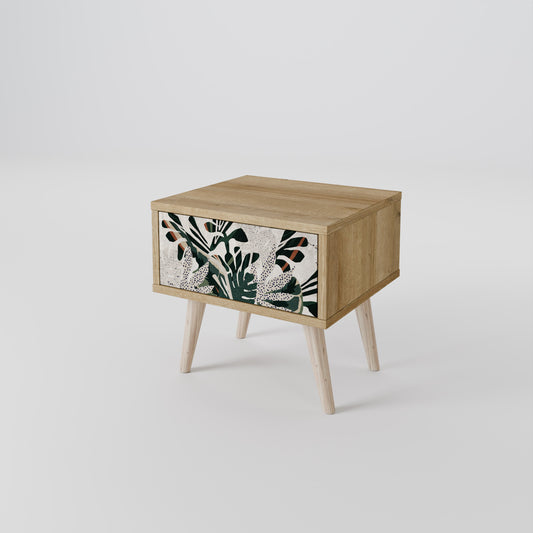VERDURE FORMATION Nightstand in Oak Effect