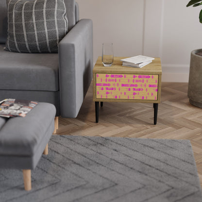 SKATEBOARD ARTISTRY Comodino in Effetto Rovere