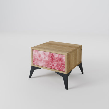 SWEET TROPICS Comodino in Effetto Rovere