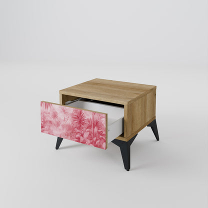 SWEET TROPICS Comodino in Effetto Rovere