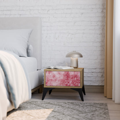 SWEET TROPICS Comodino in Effetto Rovere