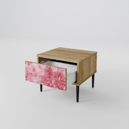SWEET TROPICS Comodino in Effetto Rovere