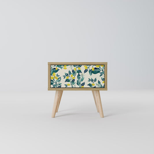 LEMON TREE Nightstand in Oak Effect