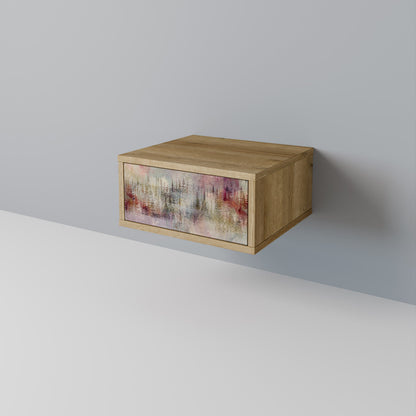 VEILED SUMMIT Comodino in Effetto Rovere