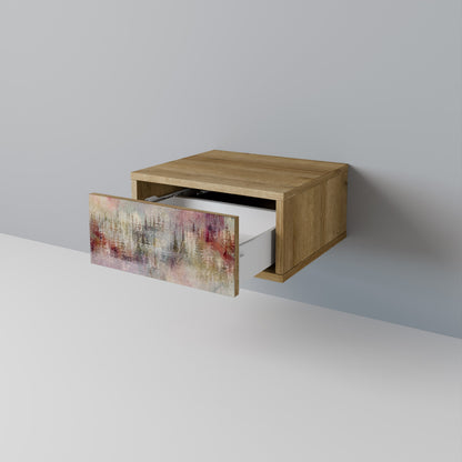 VEILED SUMMIT Comodino in Effetto Rovere