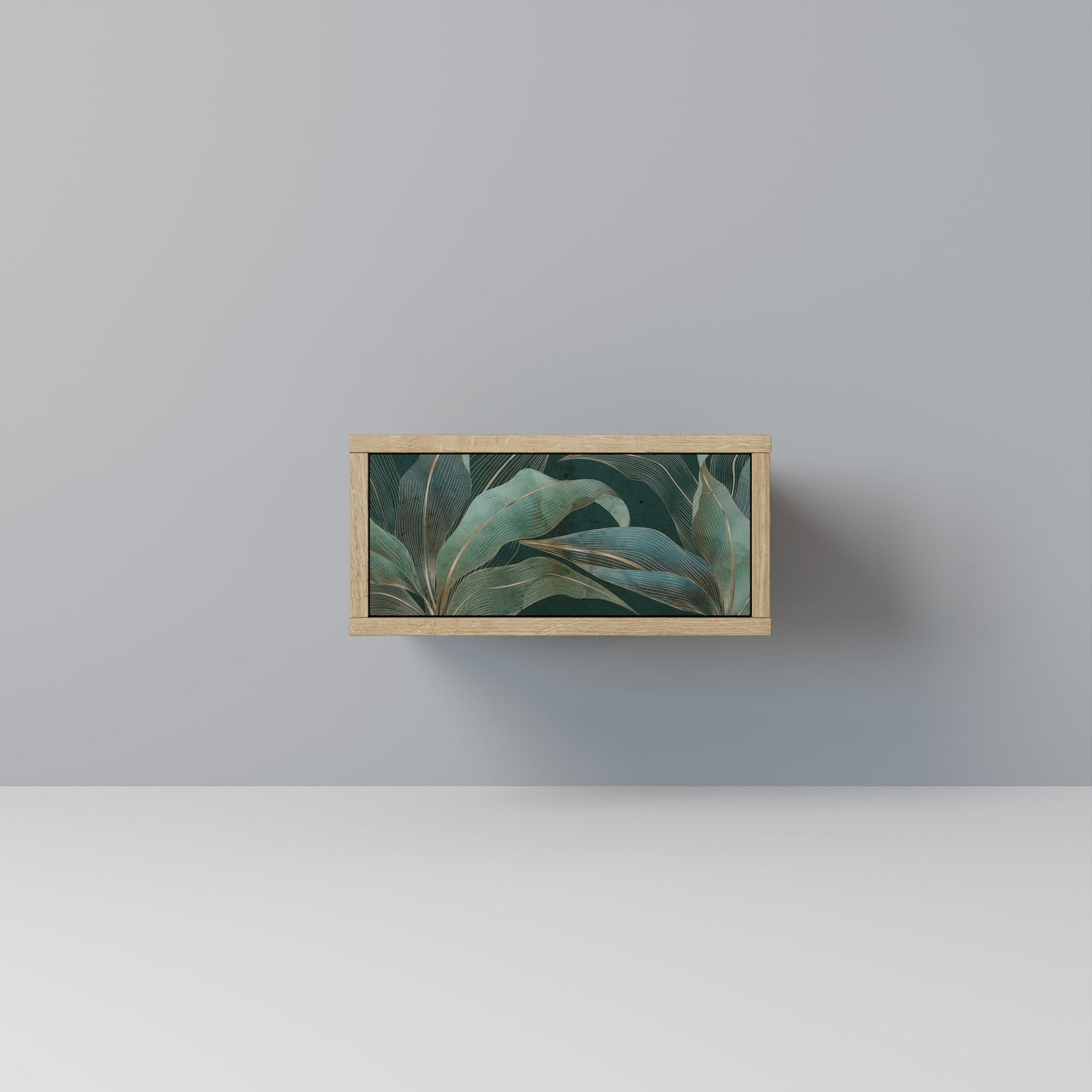 ROYAL GREEN Comodino in Effetto Rovere