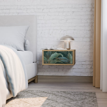 ROYAL GREEN Comodino in Effetto Rovere