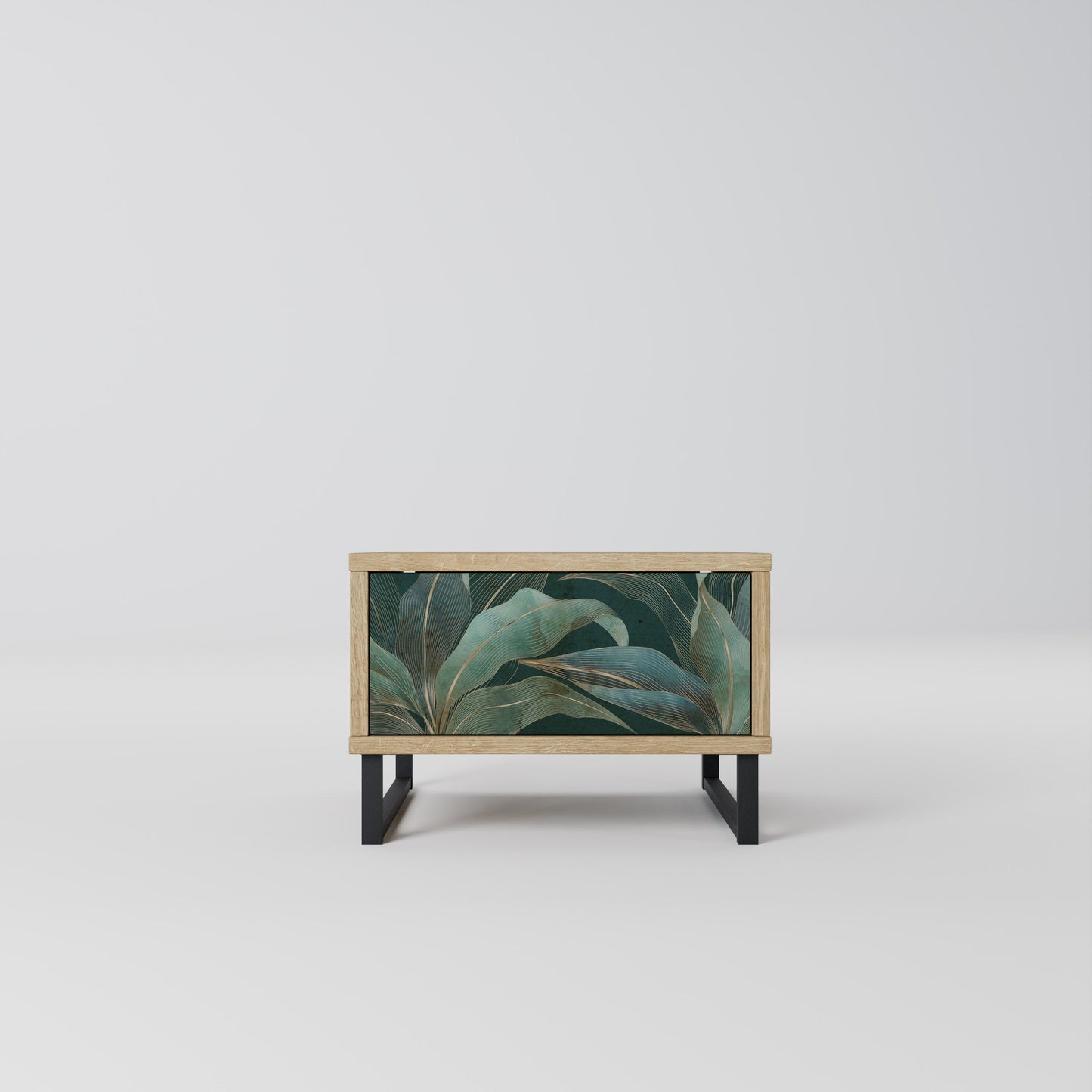 ROYAL GREEN Comodino in Effetto Rovere