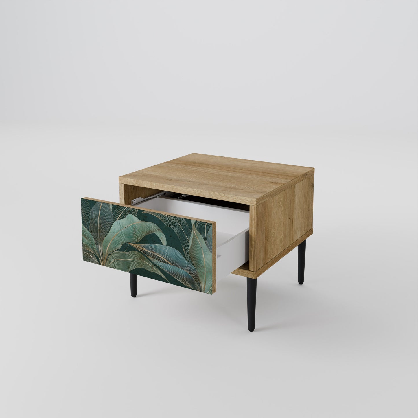 ROYAL GREEN Comodino in Effetto Rovere