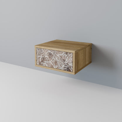 PASSING TIME Nightstand in Oak Effect