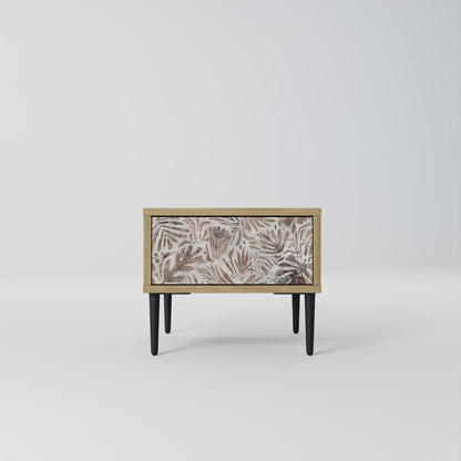 PASSING TIME Nightstand in Oak Effect