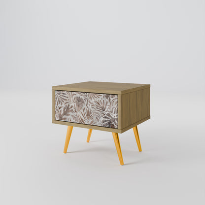 PASSING TIME Nightstand in Oak Effect