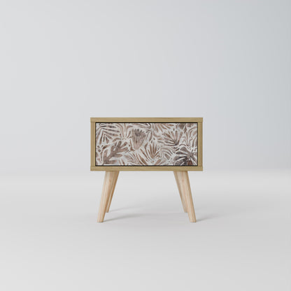PASSING TIME Nightstand in Oak Effect