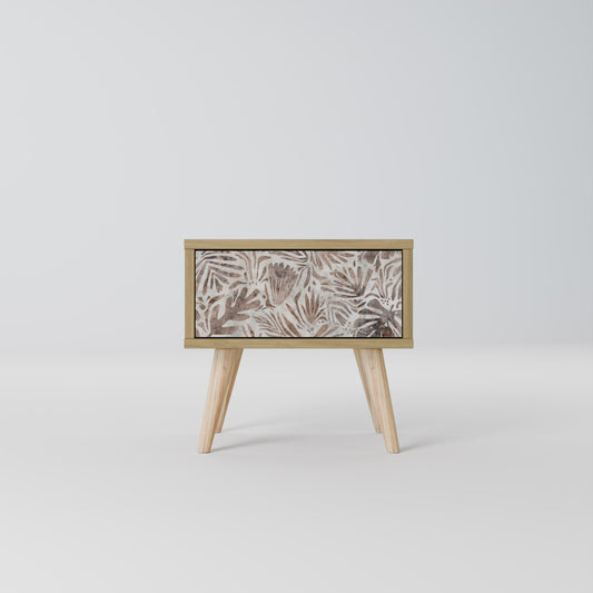 PASSING TIME Nightstand in Oak Effect
