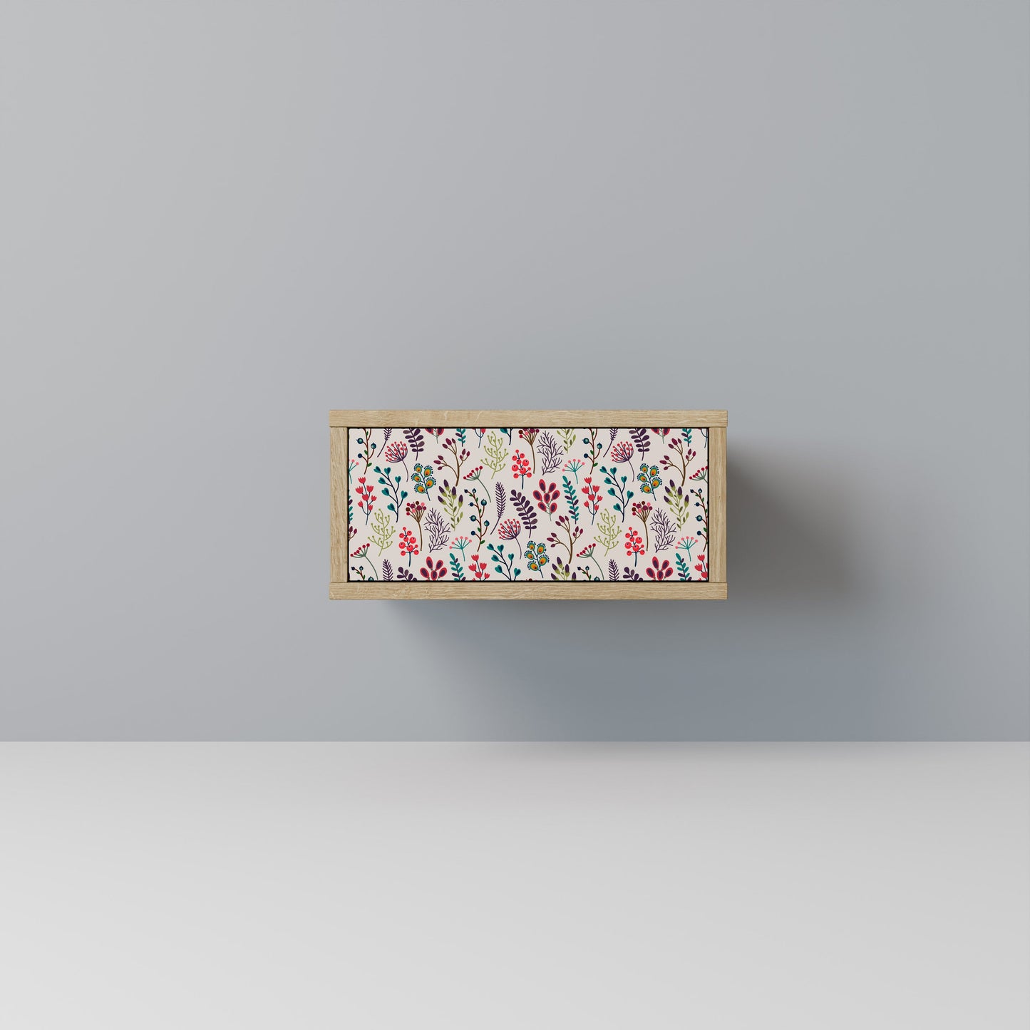 AUTUMN SUNDRIES Nightstand in Oak Effect