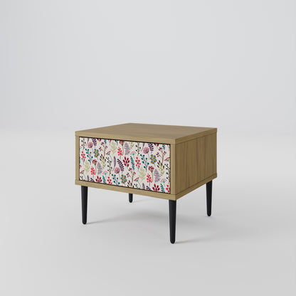 AUTUMN SUNDRIES Nightstand in Oak Effect