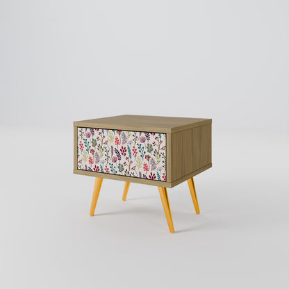 AUTUMN SUNDRIES Nightstand in Oak Effect