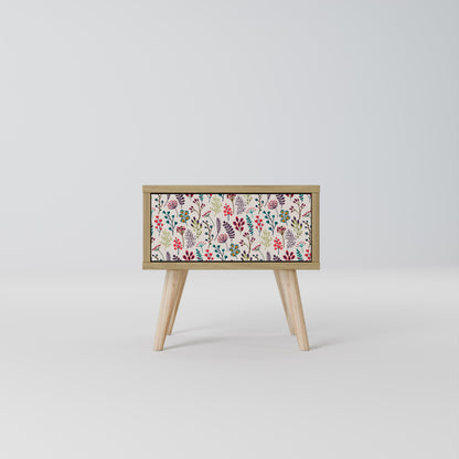 AUTUMN SUNDRIES Nightstand in Oak Effect