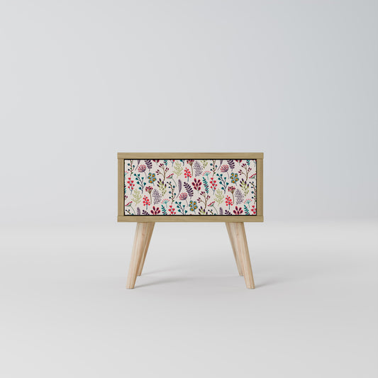 AUTUMN SUNDRIES Nightstand in Oak Effect