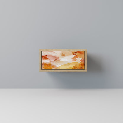 TRACES OF AUTUMN Nightstand in Oak Effect