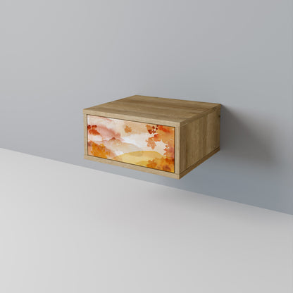 TRACES OF AUTUMN Nightstand in Oak Effect