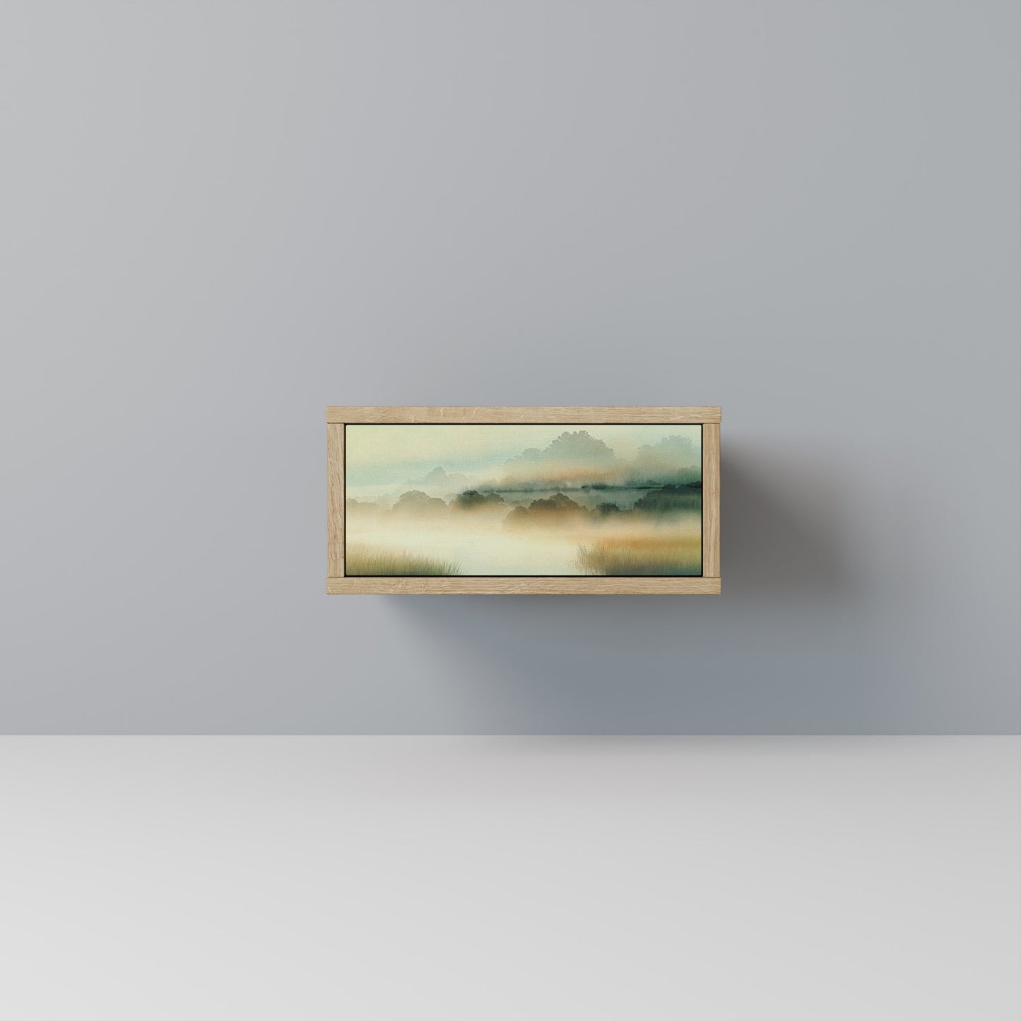 MORNING BY THE LAKE Comodino in Effetto Rovere