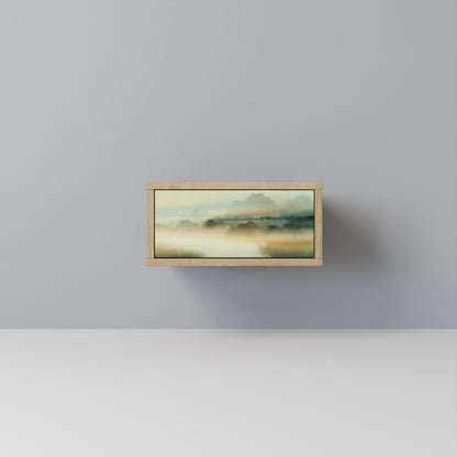 MORNING BY THE LAKE Comodino in Effetto Rovere