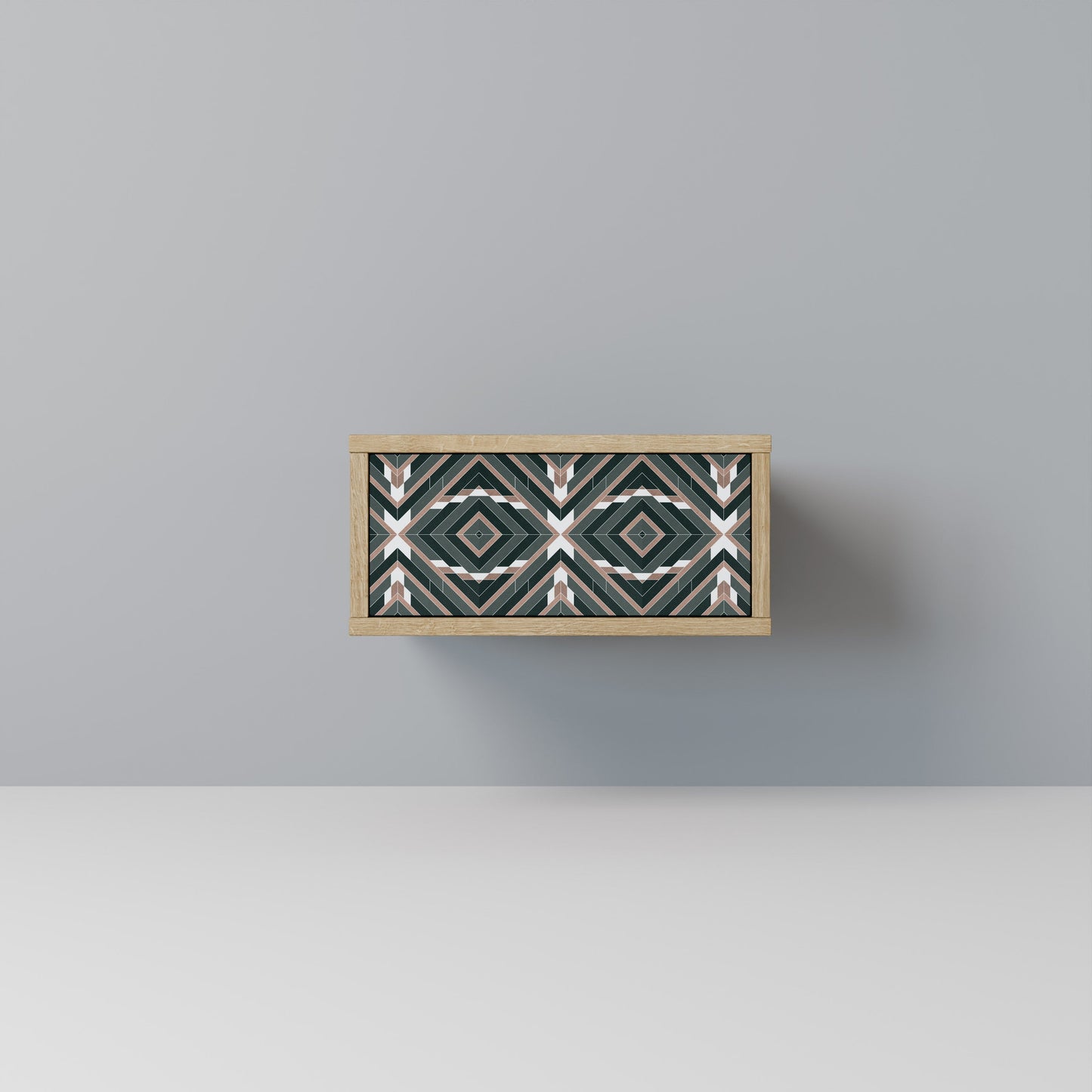 DIMENSION DELIGHTS Comodino in Effetto Rovere