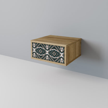 DIMENSION DELIGHTS Comodino in Effetto Rovere