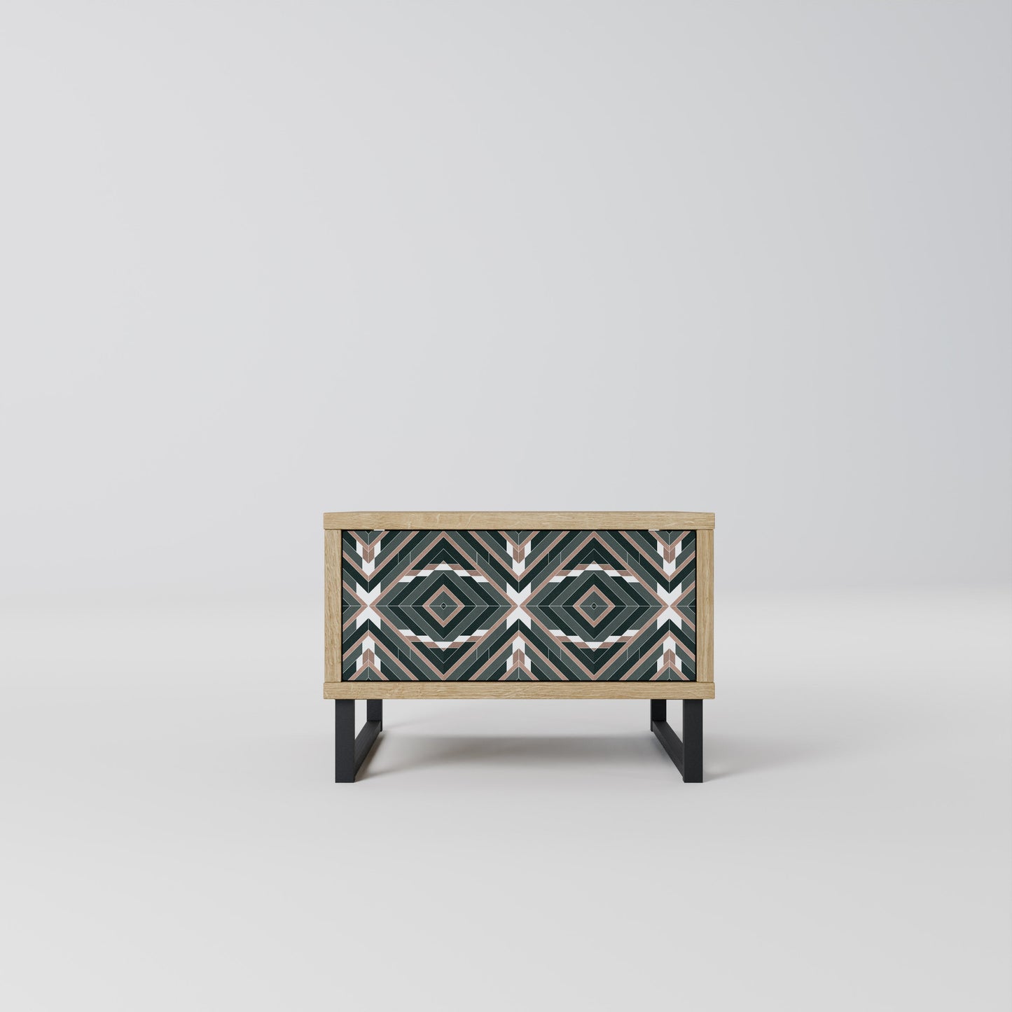 DIMENSION DELIGHTS Comodino in Effetto Rovere