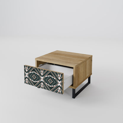 DIMENSION DELIGHTS Comodino in Effetto Rovere