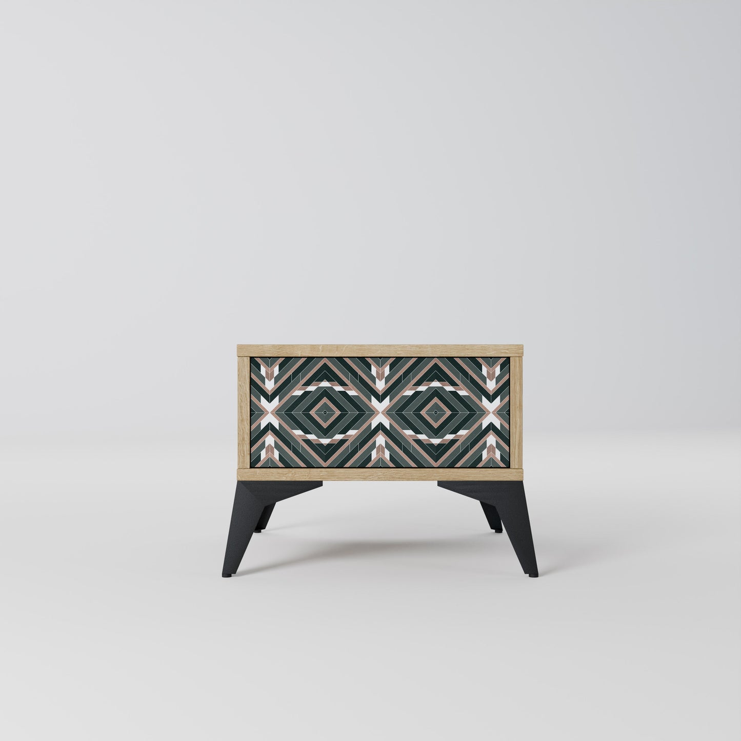 DIMENSION DELIGHTS Comodino in Effetto Rovere