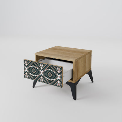 DIMENSION DELIGHTS Comodino in Effetto Rovere