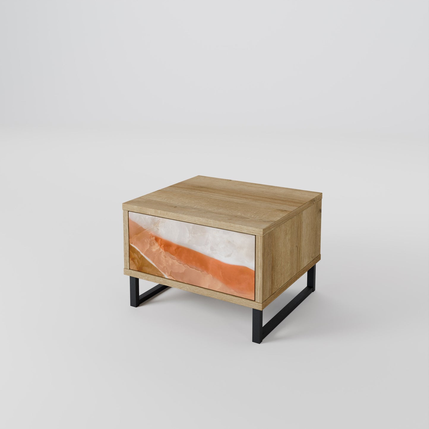 SANDHILLS SPLENDOUR Comodino in Effetto Rovere